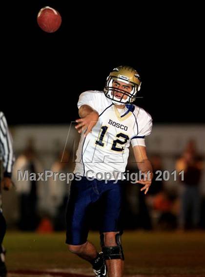 Thumbnail 1 in St. John Bosco @ Alemany (CIF SS Playoffs) photogallery.
