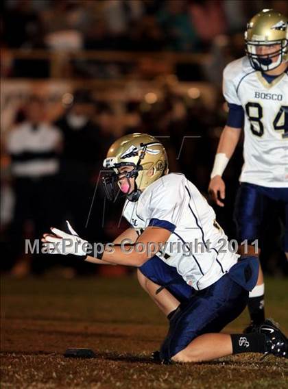 Thumbnail 1 in St. John Bosco @ Alemany (CIF SS Playoffs) photogallery.