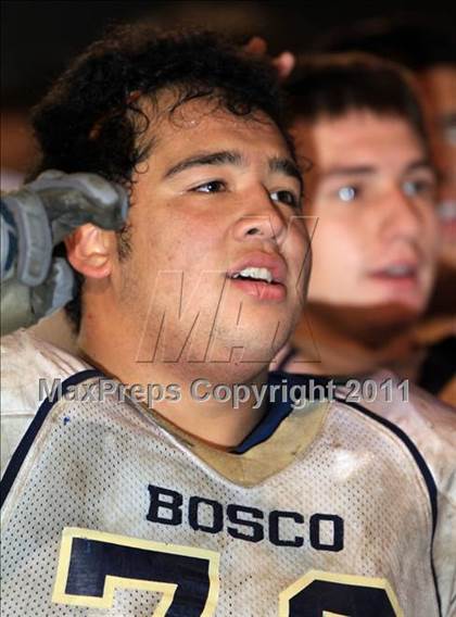 Thumbnail 1 in St. John Bosco @ Alemany (CIF SS Playoffs) photogallery.