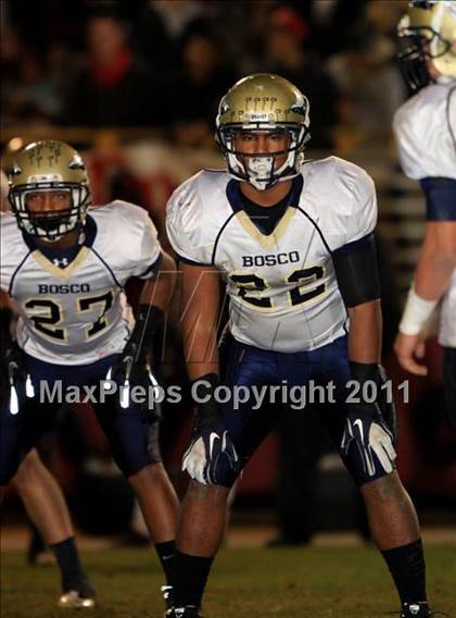 Thumbnail 2 in St. John Bosco @ Alemany (CIF SS Playoffs) photogallery.