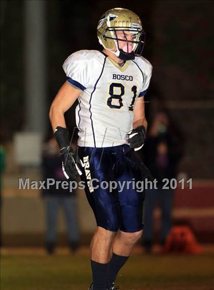 Thumbnail 1 in St. John Bosco @ Alemany (CIF SS Playoffs) photogallery.
