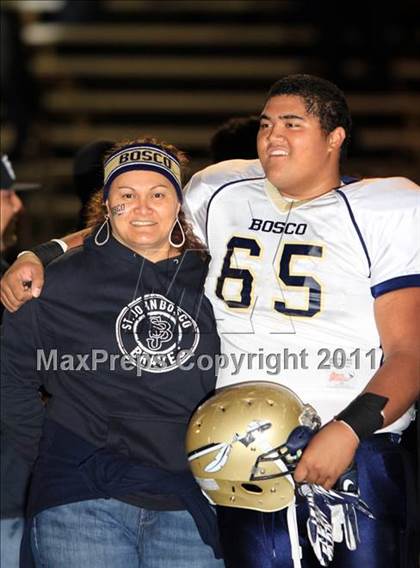 Thumbnail 1 in St. John Bosco @ Alemany (CIF SS Playoffs) photogallery.