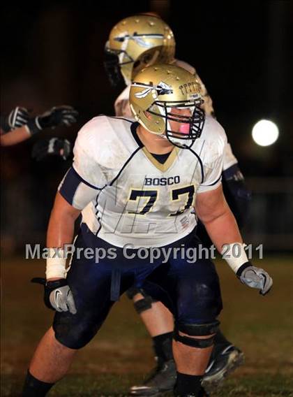 Thumbnail 1 in St. John Bosco @ Alemany (CIF SS Playoffs) photogallery.
