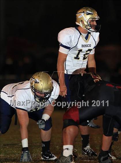 Thumbnail 1 in St. John Bosco @ Alemany (CIF SS Playoffs) photogallery.
