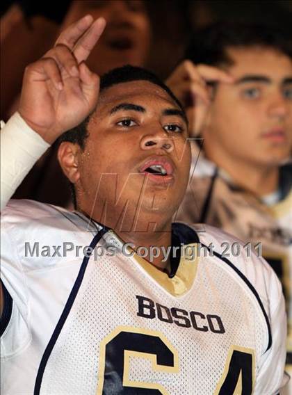 Thumbnail 2 in St. John Bosco @ Alemany (CIF SS Playoffs) photogallery.
