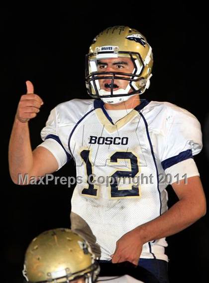 Thumbnail 1 in St. John Bosco @ Alemany (CIF SS Playoffs) photogallery.