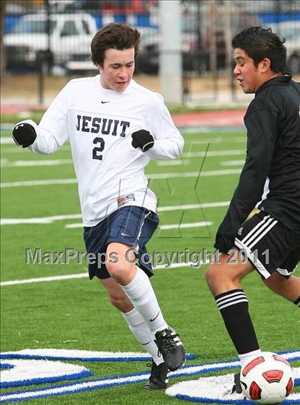 Thumbnail 2 in Bishop Lynch vs Dallas Jesuit (Meintser Tournament) photogallery.