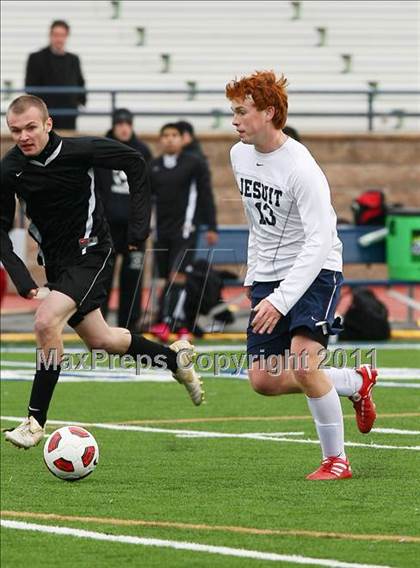 Thumbnail 3 in Bishop Lynch vs Dallas Jesuit (Meintser Tournament) photogallery.