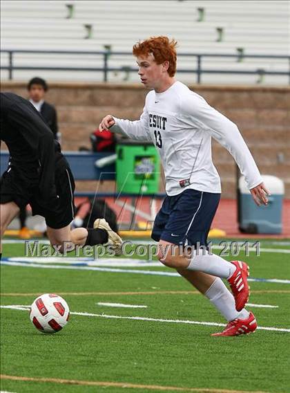 Thumbnail 2 in Bishop Lynch vs Dallas Jesuit (Meintser Tournament) photogallery.