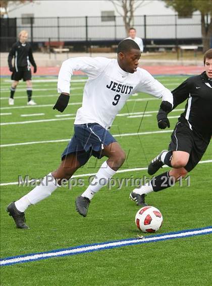 Thumbnail 2 in Bishop Lynch vs Dallas Jesuit (Meintser Tournament) photogallery.