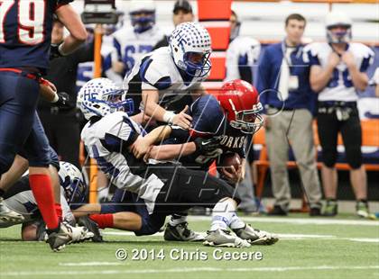 Thumbnail 2 in Hoosick Falls vs. Chenango Forks (NYSPHSAA Class C Final) photogallery.