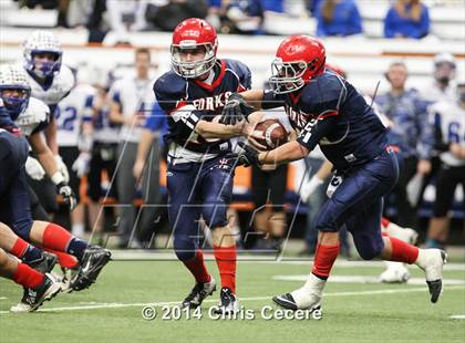 Thumbnail 1 in Hoosick Falls vs. Chenango Forks (NYSPHSAA Class C Final) photogallery.