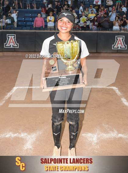 Thumbnail 3 in Canyon del Oro vs Salpointe Catholic (AIA 4A Final - Awards) photogallery.