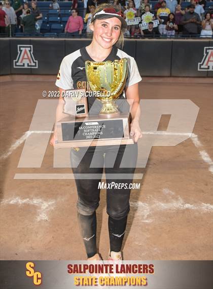 Thumbnail 1 in Canyon del Oro vs Salpointe Catholic (AIA 4A Final - Awards) photogallery.