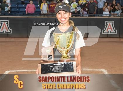 Thumbnail 1 in Canyon del Oro vs Salpointe Catholic (AIA 4A Final - Awards) photogallery.