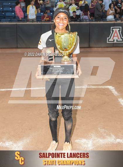 Thumbnail 1 in Canyon del Oro vs Salpointe Catholic (AIA 4A Final - Awards) photogallery.