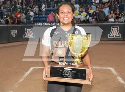 Thumbnail 3 in Canyon del Oro vs Salpointe Catholic (AIA 4A Final - Awards) photogallery.