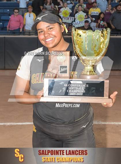 Thumbnail 3 in Canyon del Oro vs Salpointe Catholic (AIA 4A Final - Awards) photogallery.