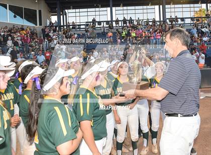Thumbnail 2 in Canyon del Oro vs Salpointe Catholic (AIA 4A Final - Awards) photogallery.