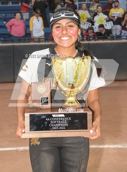 Thumbnail 1 in Canyon del Oro vs Salpointe Catholic (AIA 4A Final - Awards) photogallery.