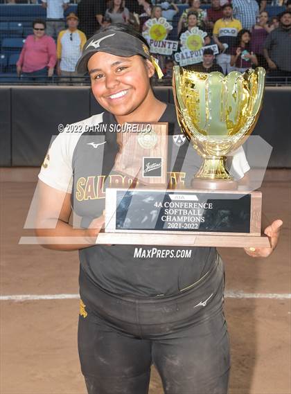 Thumbnail 2 in Canyon del Oro vs Salpointe Catholic (AIA 4A Final - Awards) photogallery.