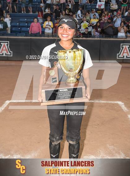 Thumbnail 3 in Canyon del Oro vs Salpointe Catholic (AIA 4A Final - Awards) photogallery.