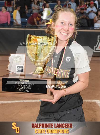 Thumbnail 3 in Canyon del Oro vs Salpointe Catholic (AIA 4A Final - Awards) photogallery.