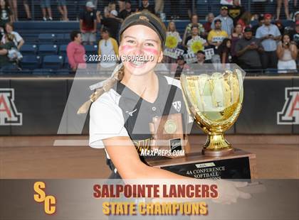 Thumbnail 1 in Canyon del Oro vs Salpointe Catholic (AIA 4A Final - Awards) photogallery.