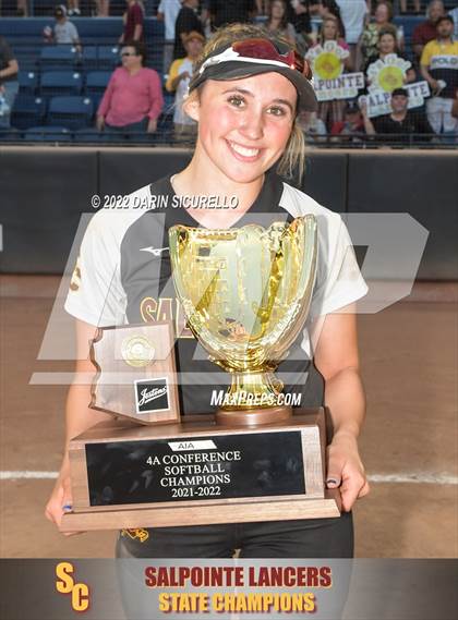 Thumbnail 2 in Canyon del Oro vs Salpointe Catholic (AIA 4A Final - Awards) photogallery.