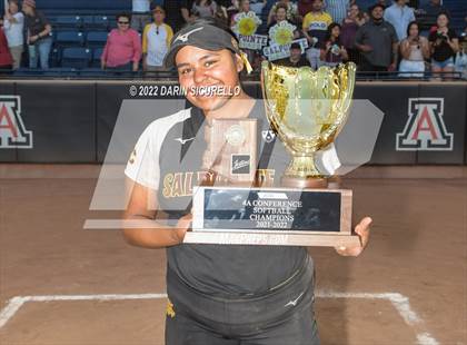 Thumbnail 3 in Canyon del Oro vs Salpointe Catholic (AIA 4A Final - Awards) photogallery.