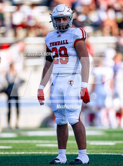 Thumbnail 3 in Oak Ridge vs Tomball (UIL 6A D2 Area Playoffs) photogallery.