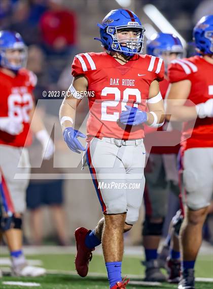 Thumbnail 3 in Oak Ridge vs Tomball (UIL 6A D2 Area Playoffs) photogallery.