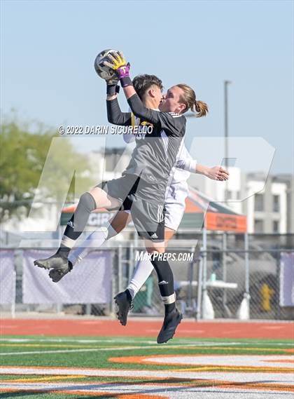 Thumbnail 2 in Campo Verde vs Mesa (Coyote Classic Soccer Tournament) photogallery.