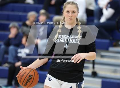 Thumbnail 2 in St. Thomas Aquinas vs White Mountains (NHIAA Division III Quarterfinal) photogallery.