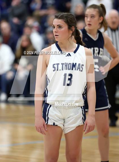 Thumbnail 2 in St. Thomas Aquinas vs White Mountains (NHIAA Division III Quarterfinal) photogallery.