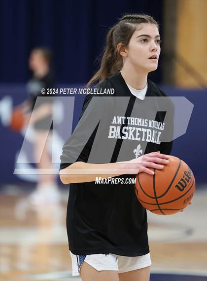 Thumbnail 2 in St. Thomas Aquinas vs White Mountains (NHIAA Division III Quarterfinal) photogallery.
