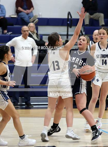 Thumbnail 2 in St. Thomas Aquinas vs White Mountains (NHIAA Division III Quarterfinal) photogallery.