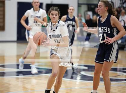 Thumbnail 3 in St. Thomas Aquinas vs White Mountains (NHIAA Division III Quarterfinal) photogallery.