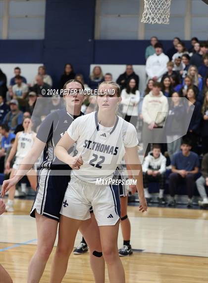 Thumbnail 2 in St. Thomas Aquinas vs White Mountains (NHIAA Division III Quarterfinal) photogallery.