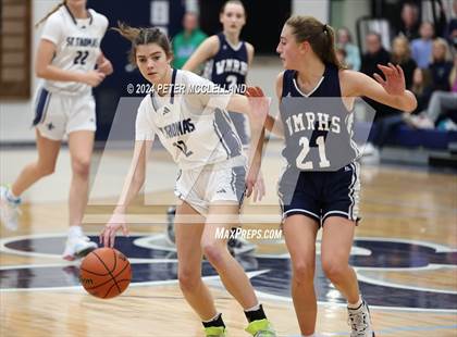 Thumbnail 1 in St. Thomas Aquinas vs White Mountains (NHIAA Division III Quarterfinal) photogallery.