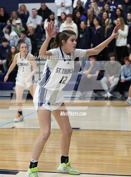 Thumbnail 2 in St. Thomas Aquinas vs White Mountains (NHIAA Division III Quarterfinal) photogallery.