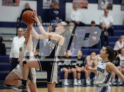 Thumbnail 2 in St. Thomas Aquinas vs White Mountains (NHIAA Division III Quarterfinal) photogallery.