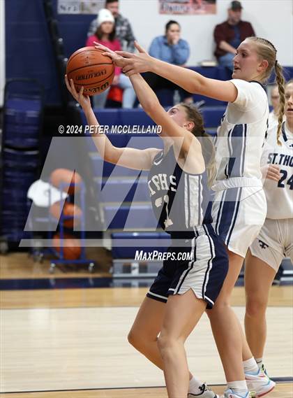 Thumbnail 2 in St. Thomas Aquinas vs White Mountains (NHIAA Division III Quarterfinal) photogallery.