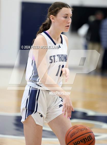 Thumbnail 3 in St. Thomas Aquinas vs White Mountains (NHIAA Division III Quarterfinal) photogallery.