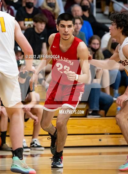 Thumbnail 2 in Pasadena @ Simi Valley CIF SS DIV 2AA First Round Playoffs photogallery.