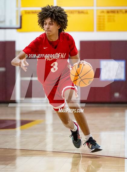 Thumbnail 1 in Pasadena @ Simi Valley CIF SS DIV 2AA First Round Playoffs photogallery.