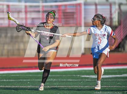 Thumbnail 1 in Cherokee @ Milton (GHSA 7A Quarterfinal) photogallery.