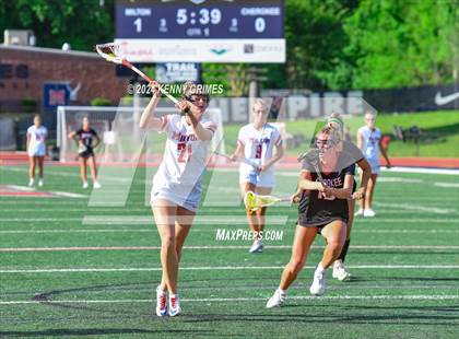 Thumbnail 3 in Cherokee @ Milton (GHSA 7A Quarterfinal) photogallery.