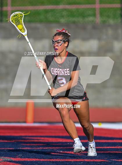 Thumbnail 3 in Cherokee @ Milton (GHSA 7A Quarterfinal) photogallery.