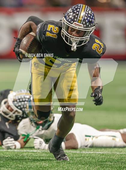 Thumbnail 2 in Grayson vs. Carrollton (GHSA 6A Championship) photogallery.